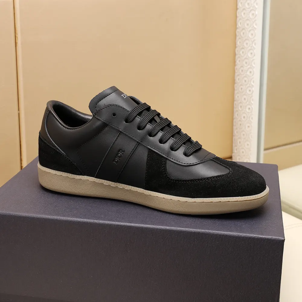 Dior Unisex B01 Matchpoint Sneaker Black Smooth Calfskin and Black Suede - image 6