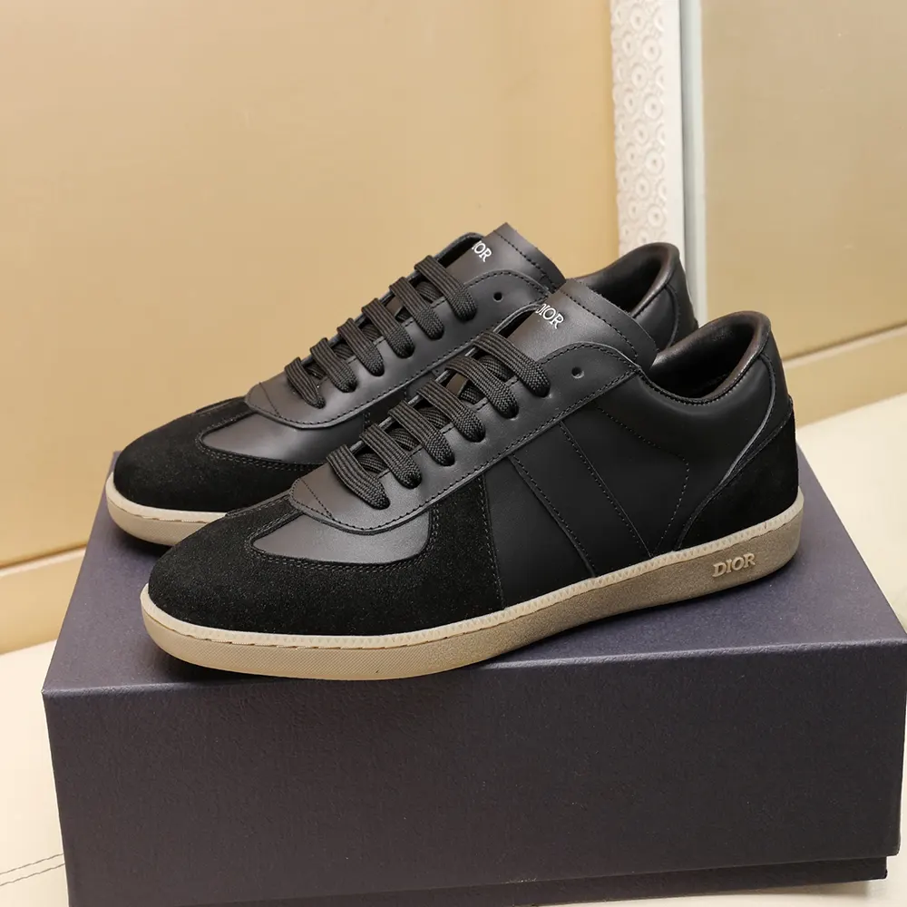 Dior Unisex B01 Matchpoint Sneaker Black Smooth Calfskin and Black Suede - image 5