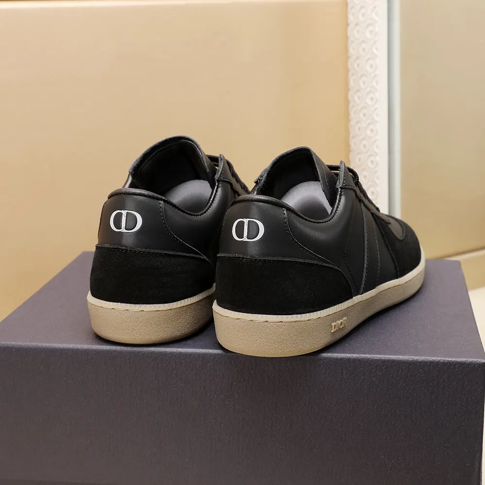 Dior Unisex B01 Matchpoint Sneaker Black Smooth Calfskin and Black Suede - image 8