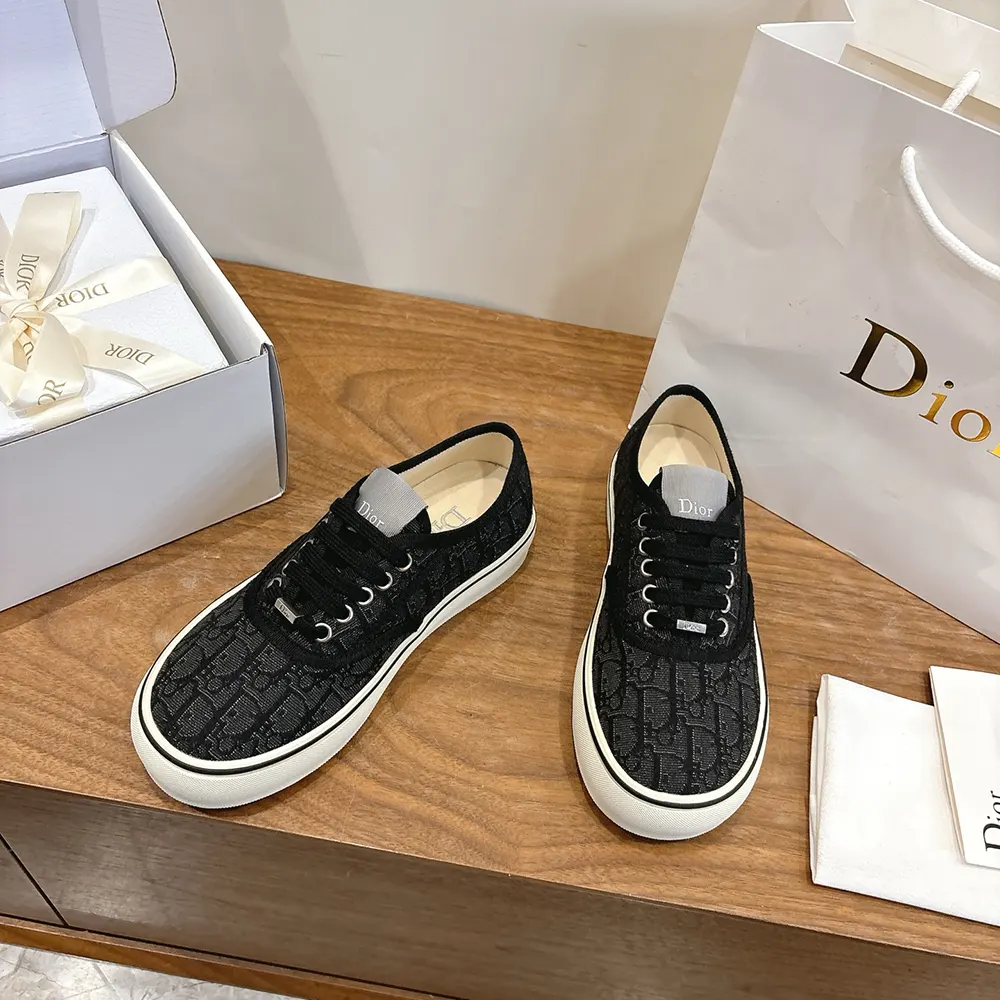Dior Unisex Saltwind Sneaker Black Dior Oblique Jacquard - image 5