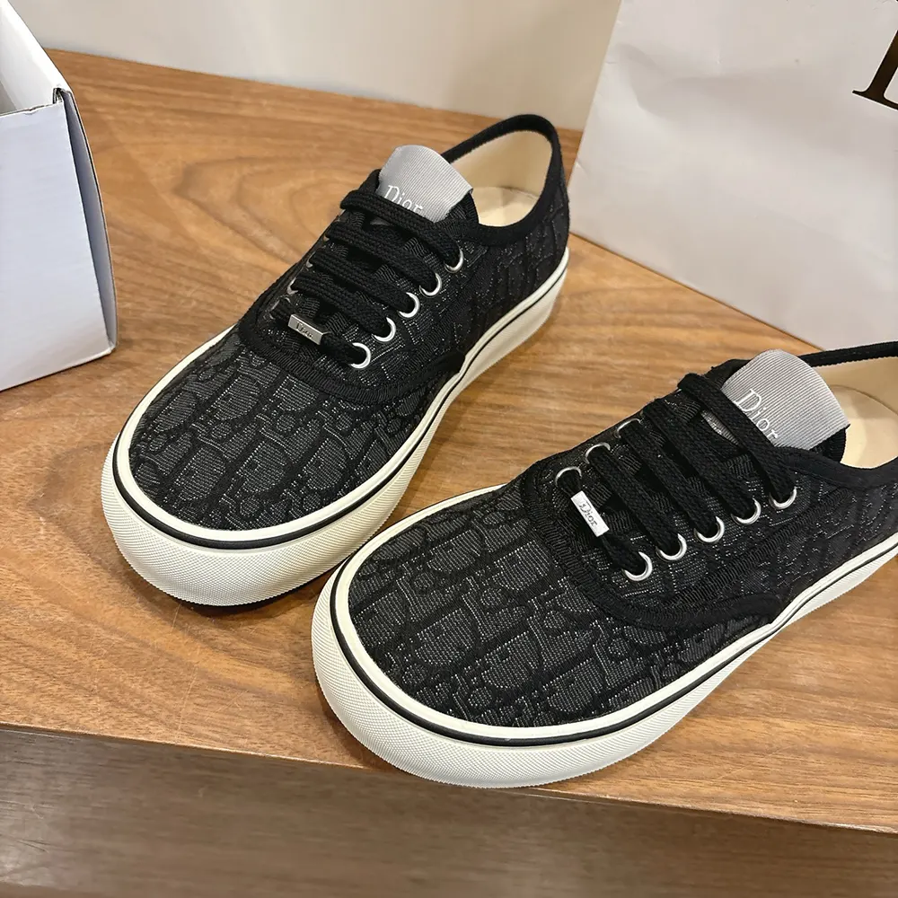 Dior Unisex Saltwind Sneaker Black Dior Oblique Jacquard - image 7