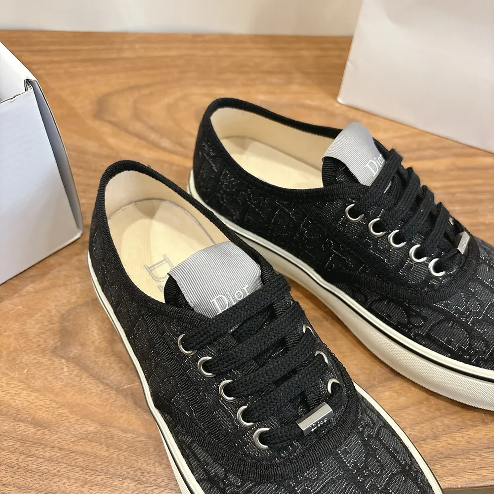 Dior Unisex Saltwind Sneaker Black Dior Oblique Jacquard - image 8