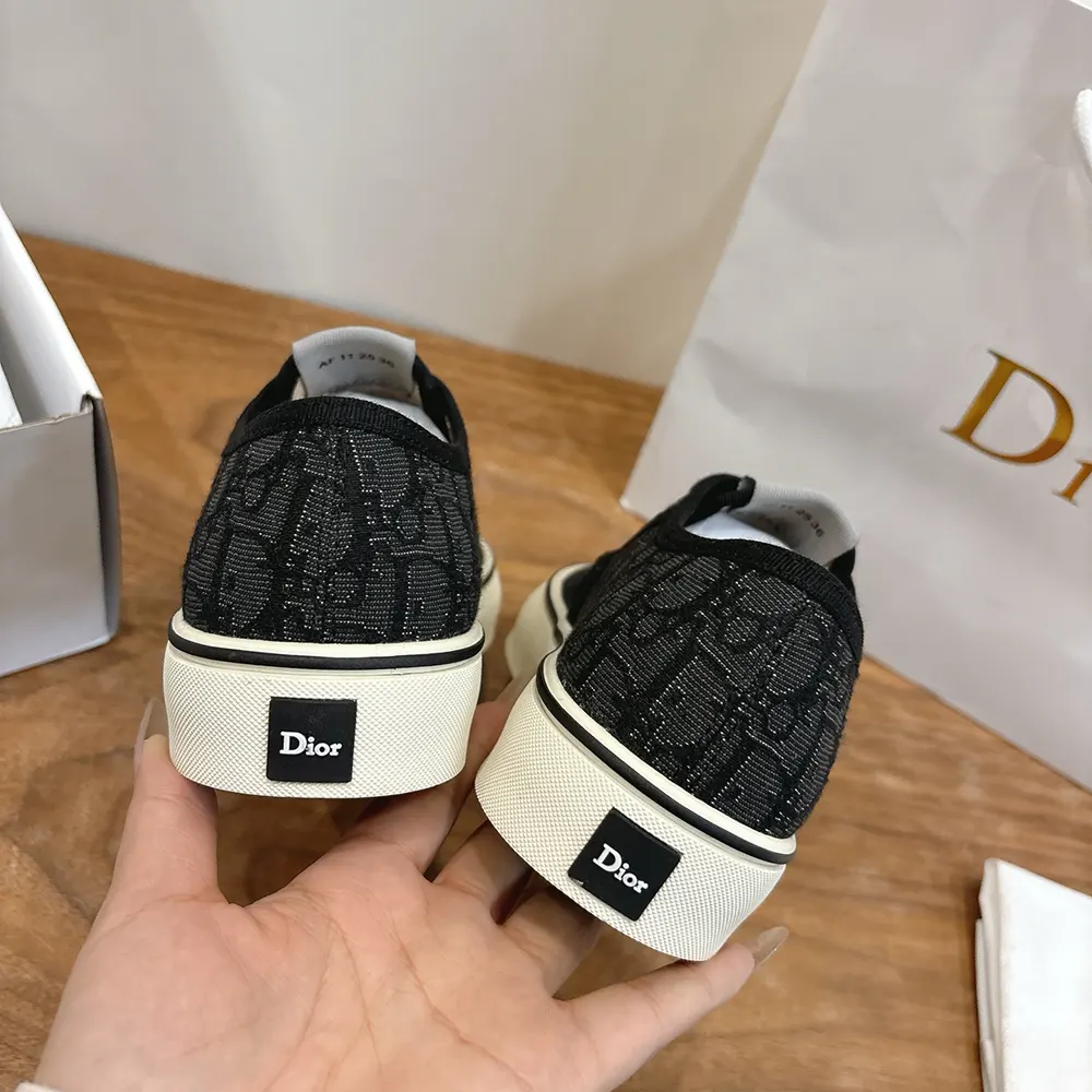 Dior Unisex Saltwind Sneaker Black Dior Oblique Jacquard - image 9