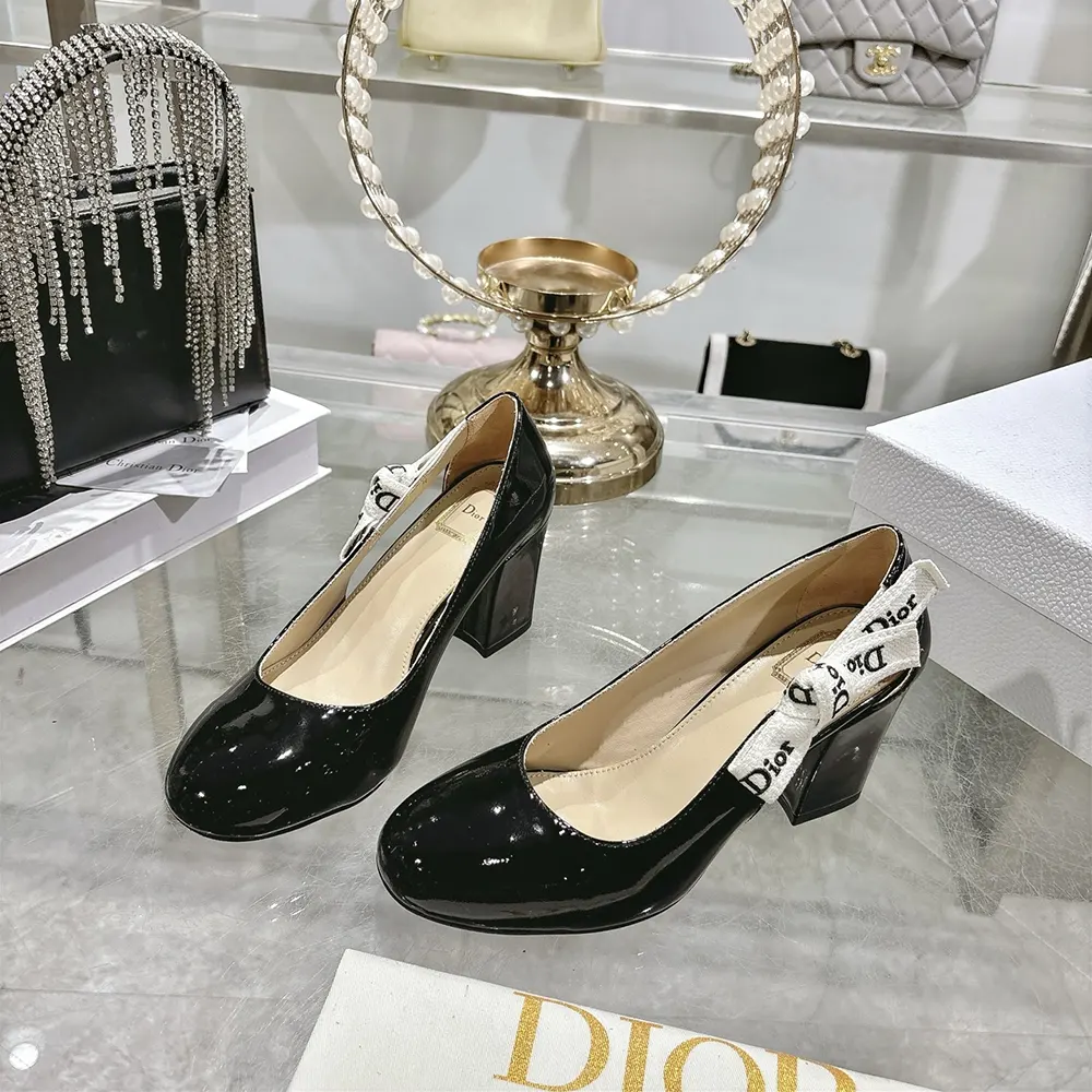 Dior Women J’Adior Pump Black Patent Calfskin - image 5