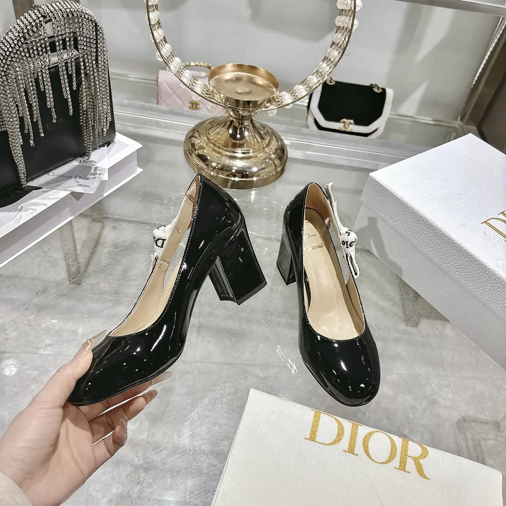 Dior Women J’Adior Pump Black Patent Calfskin - image 6