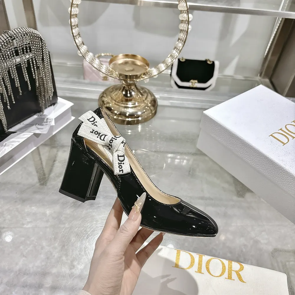 Dior Women J’Adior Pump Black Patent Calfskin - image 7