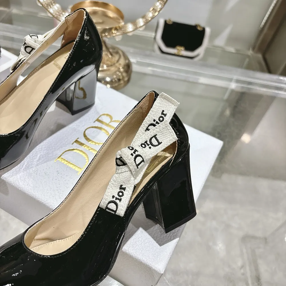 Dior Women J’Adior Pump Black Patent Calfskin - image 8