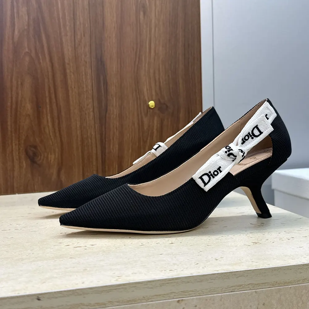 Dior Women J’Adior Pump Black Technical Fabric - image 6