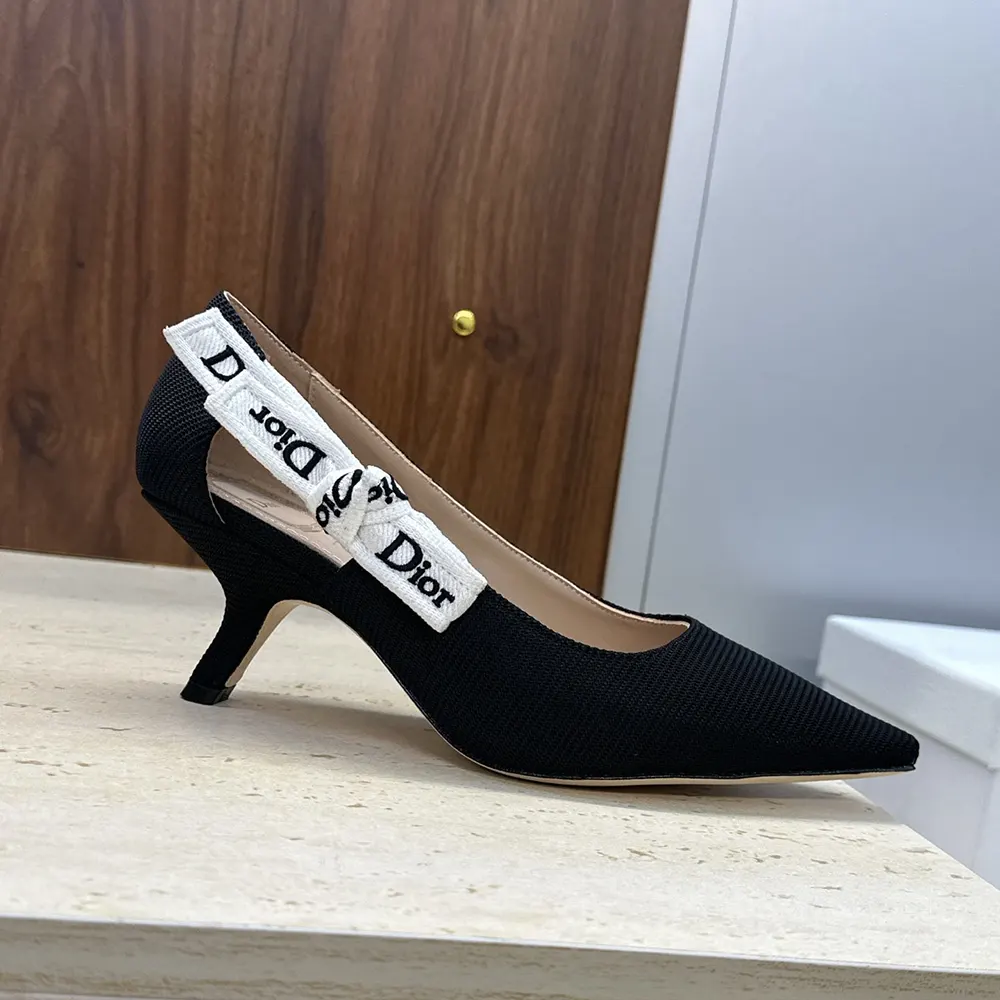 Dior Women J’Adior Pump Black Technical Fabric - image 5