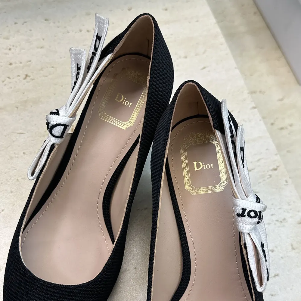 Dior Women J’Adior Pump Black Technical Fabric - image 9