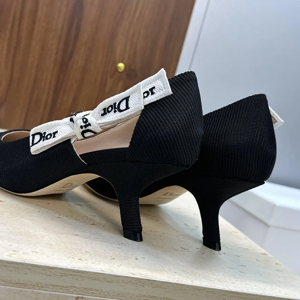 Dior Women J’Adior Pump Black Technical Fabric - image 8
