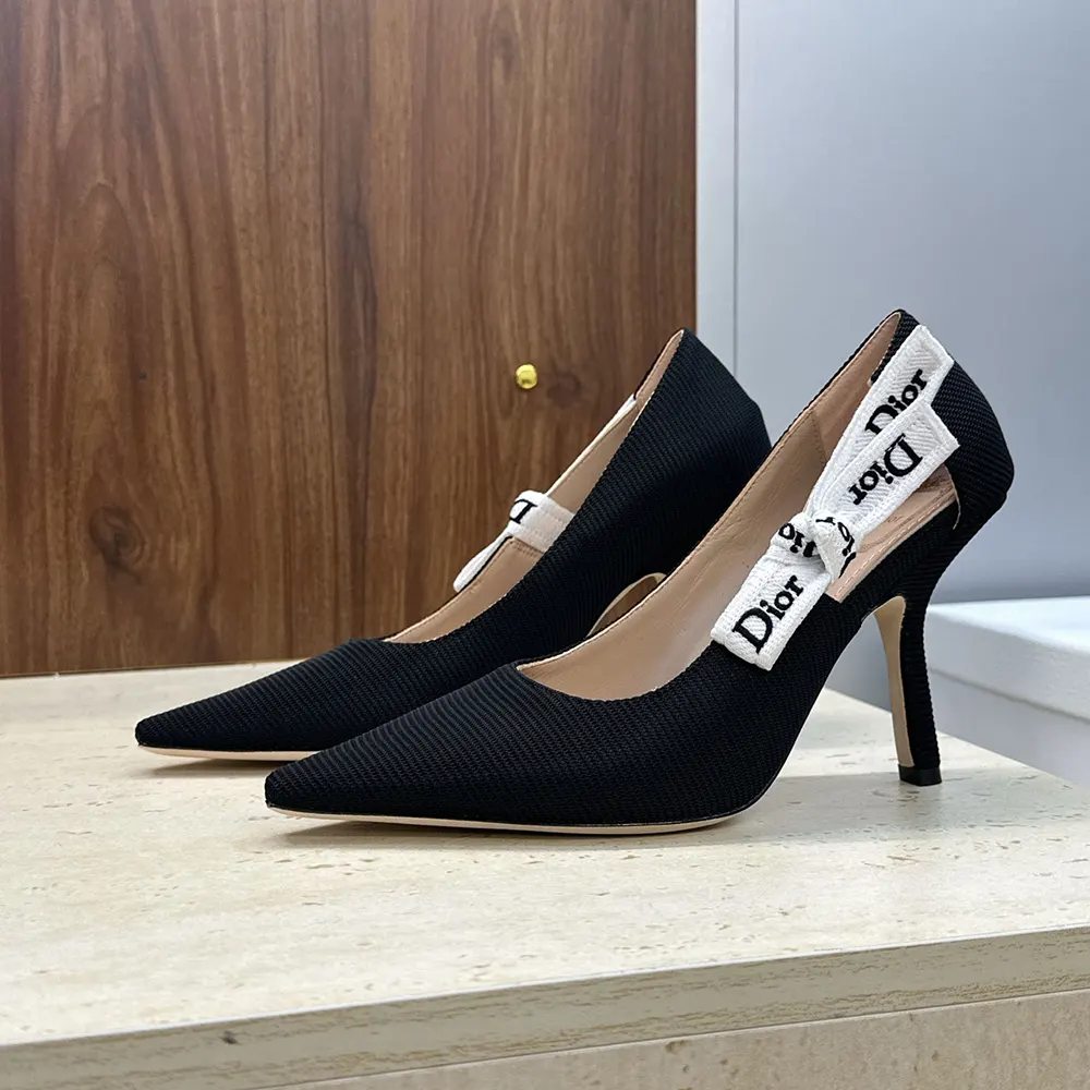 Dior Women J’Adior Pump Black Technical Fabric - image 5