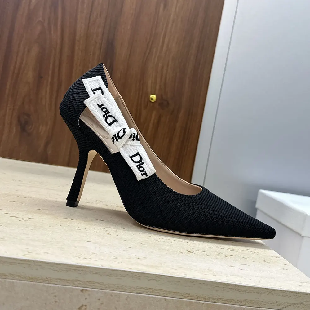 Dior Women J’Adior Pump Black Technical Fabric - image 7