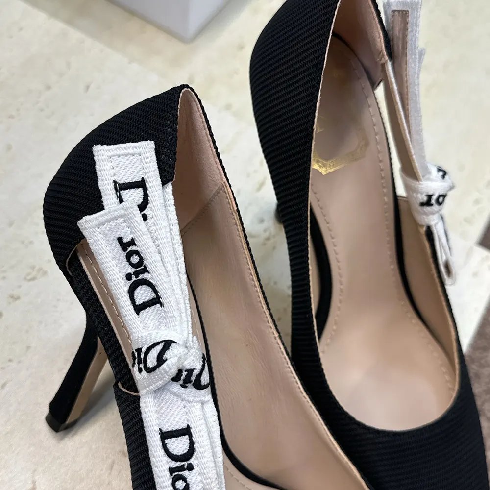 Dior Women J’Adior Pump Black Technical Fabric - image 9