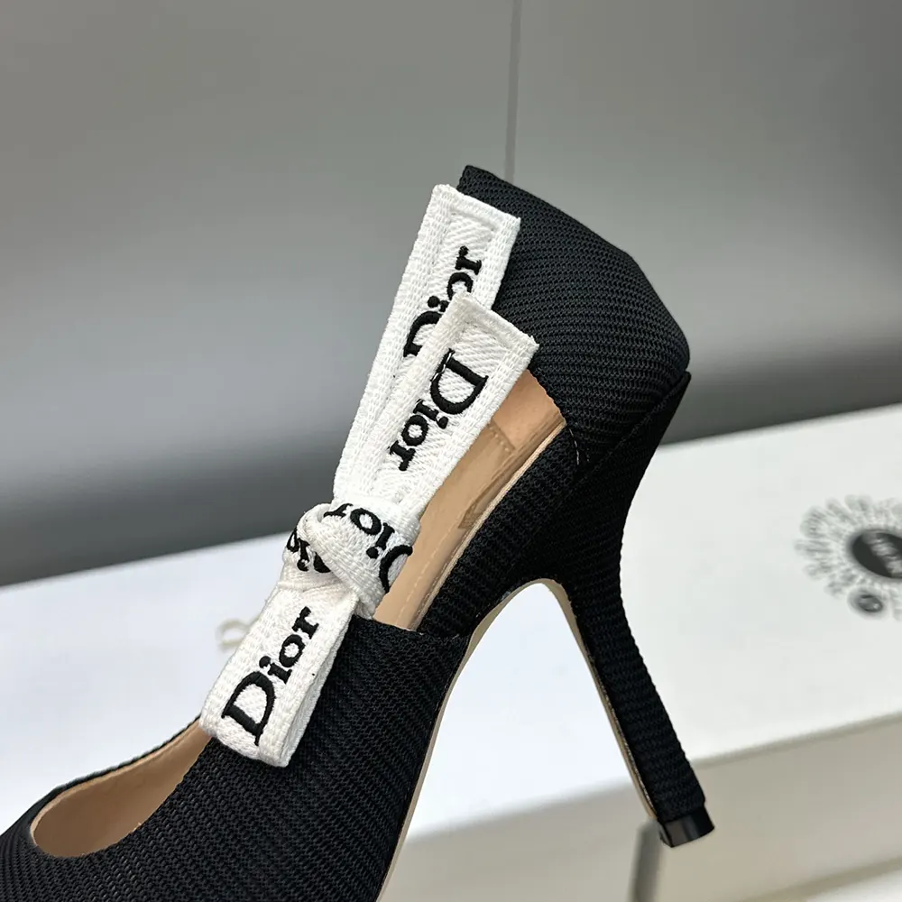Dior Women J’Adior Pump Black Technical Fabric - image 8