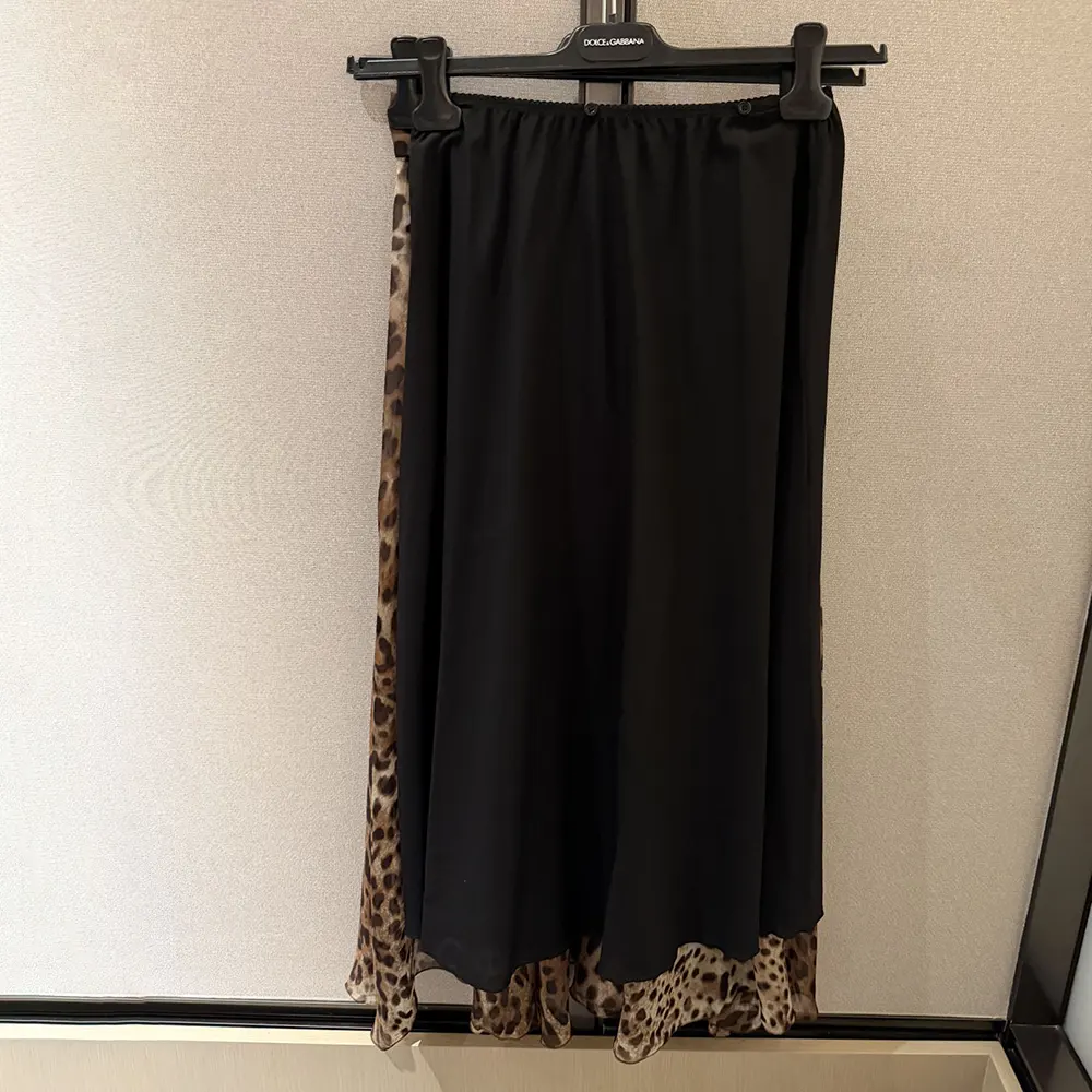 Dolce Gabbana D&G Women Leopard-Print Chiffon Circle Skirt - image 10