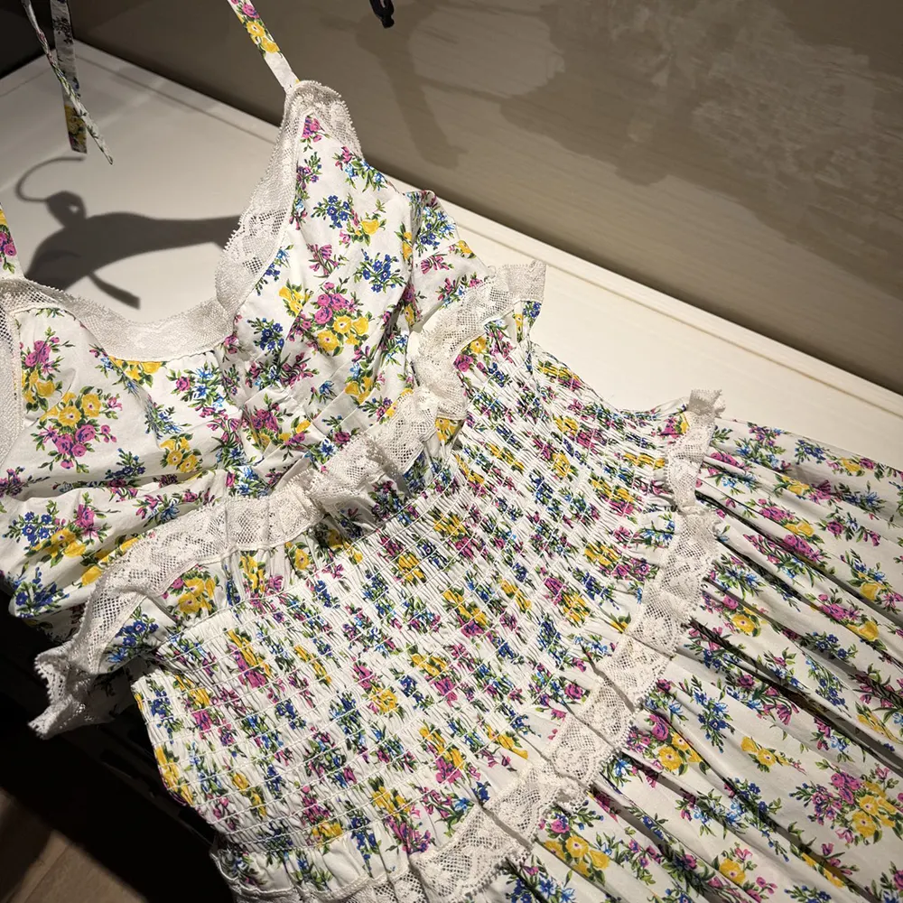 Dolce Gabbana D&G Women Small Floral-Print Poplin Dress - image 9