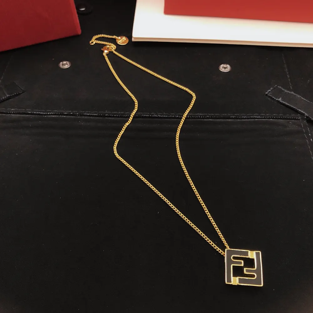 Fendi Women Forever Fendi Necklace Gold-colored and Black Metal - image 5
