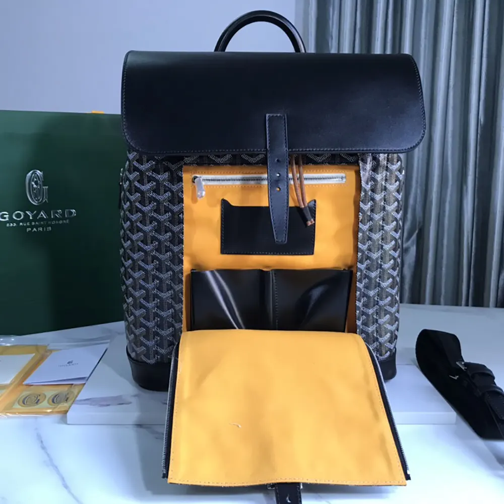 Goyard Unisex Alpin MM Backpack-Black - image 5