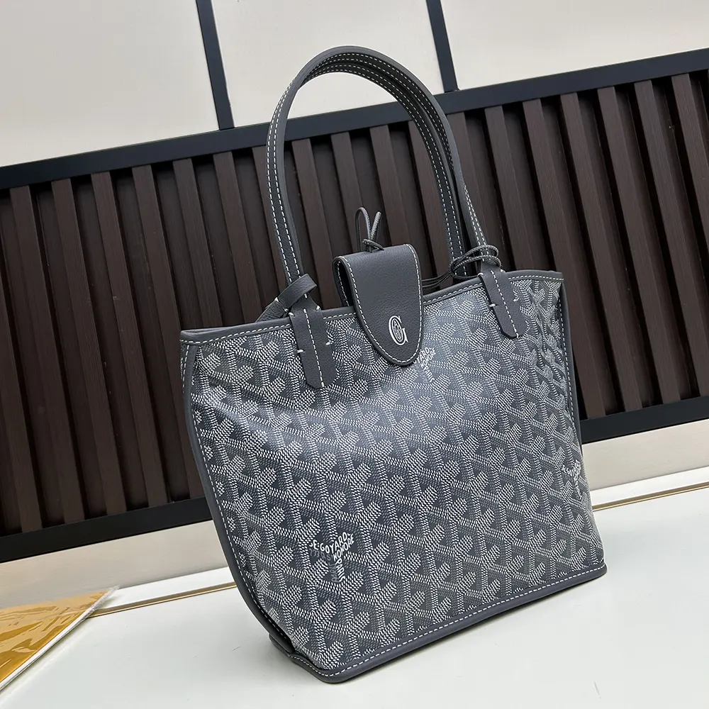Goyard Unisex Anjou Mini Bag-Grey - image 4