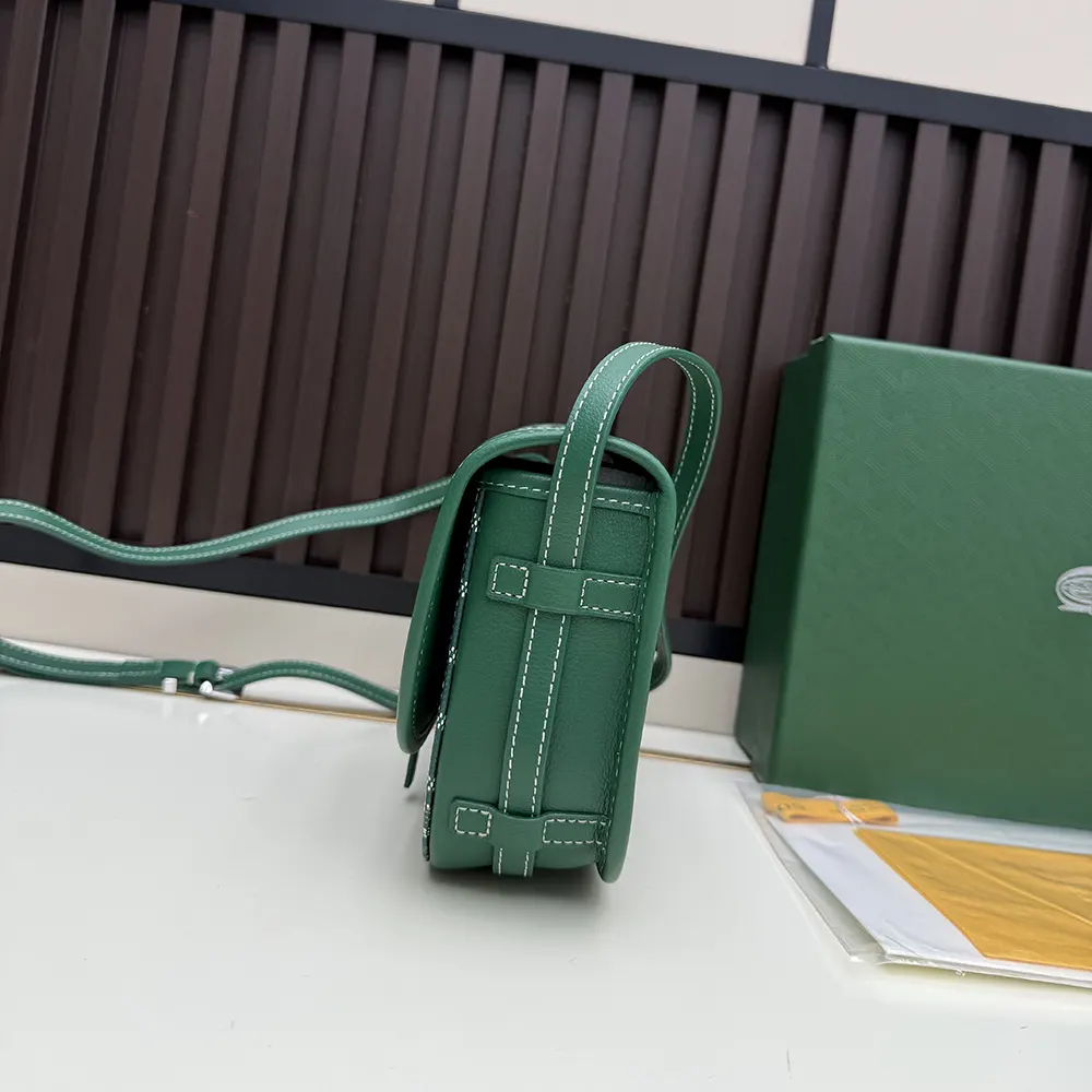 Goyard Unisex Belvedere Mm Bag-Green - image 4