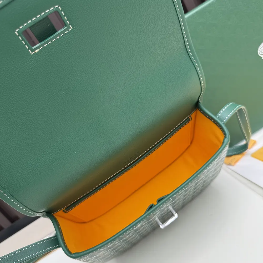 Goyard Unisex Belvedere Mm Bag-Green - image 7