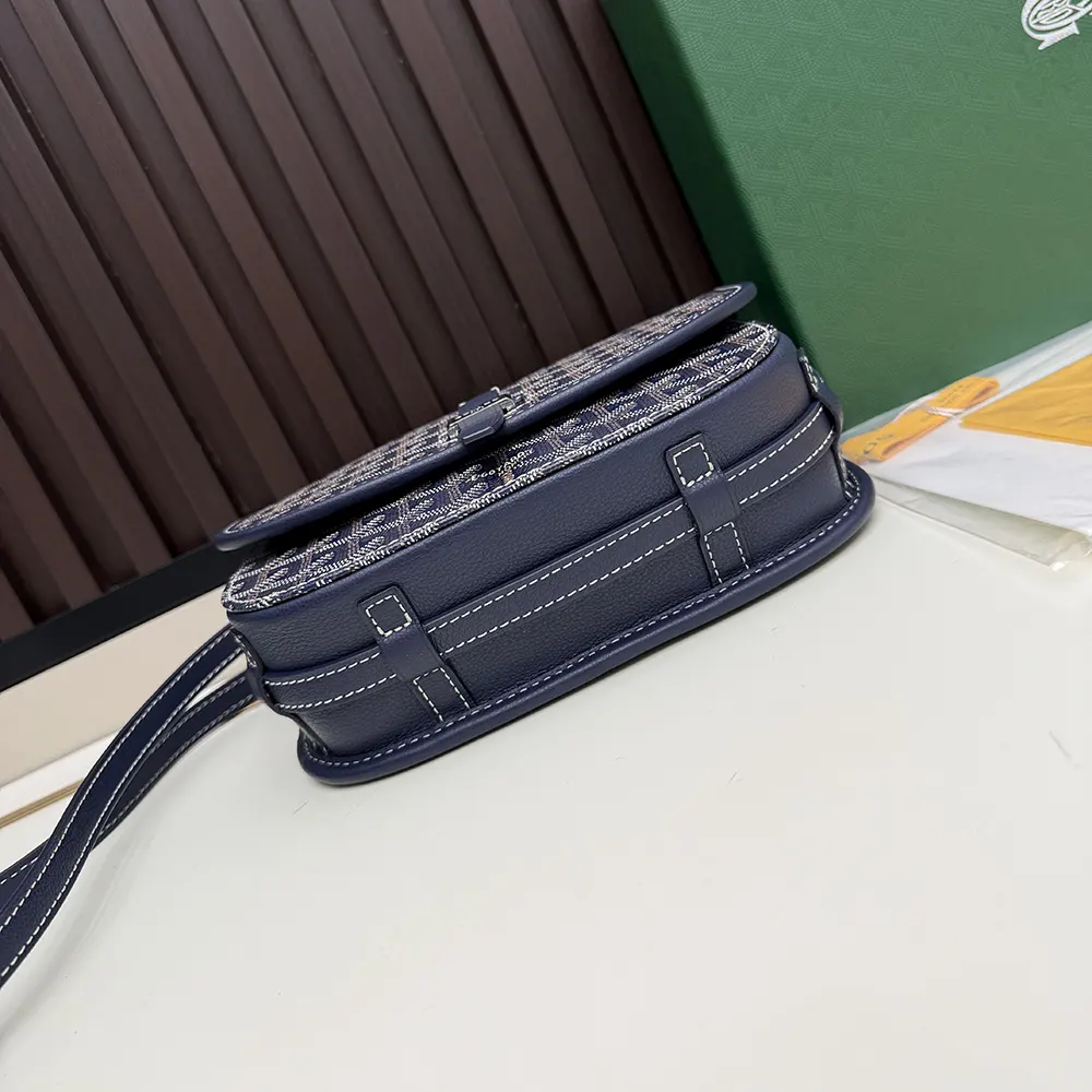Goyard Unisex Belvedere Mm Bag-Navy - image 5