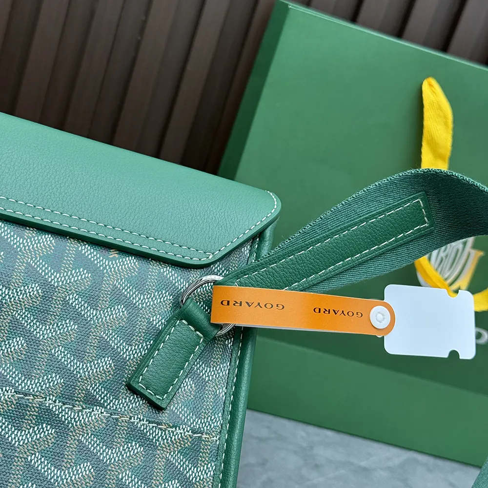 Goyard Unisex Coursier Messenger Bag-Green - image 7