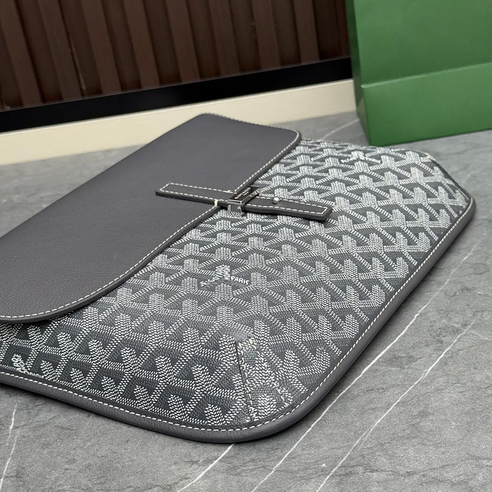 Goyard Unisex Coursier Messenger Bag-Grey - image 5