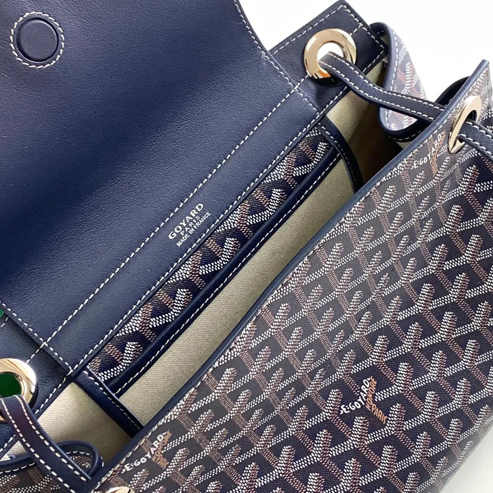 Goyard Unisex Rouette Souple Bag-Navy - image 6