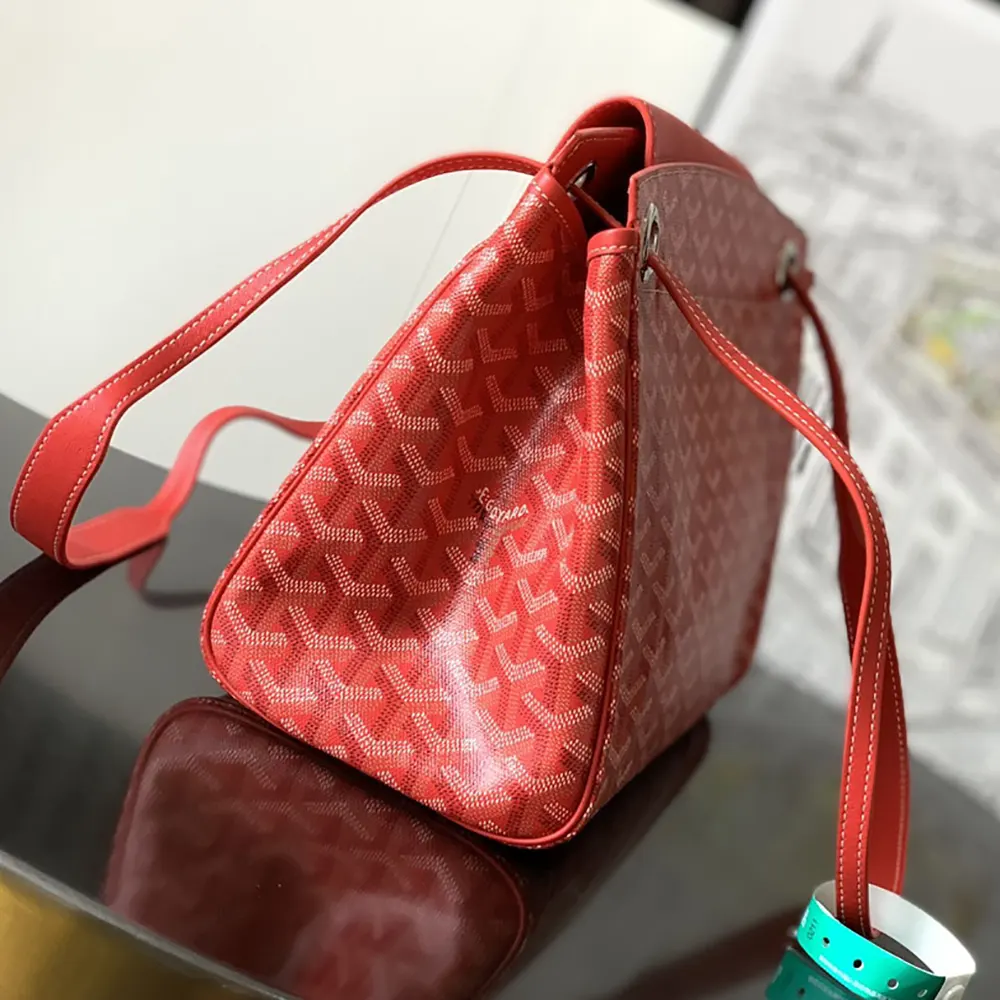 Goyard Unisex Rouette Souple Bag-Red - image 5