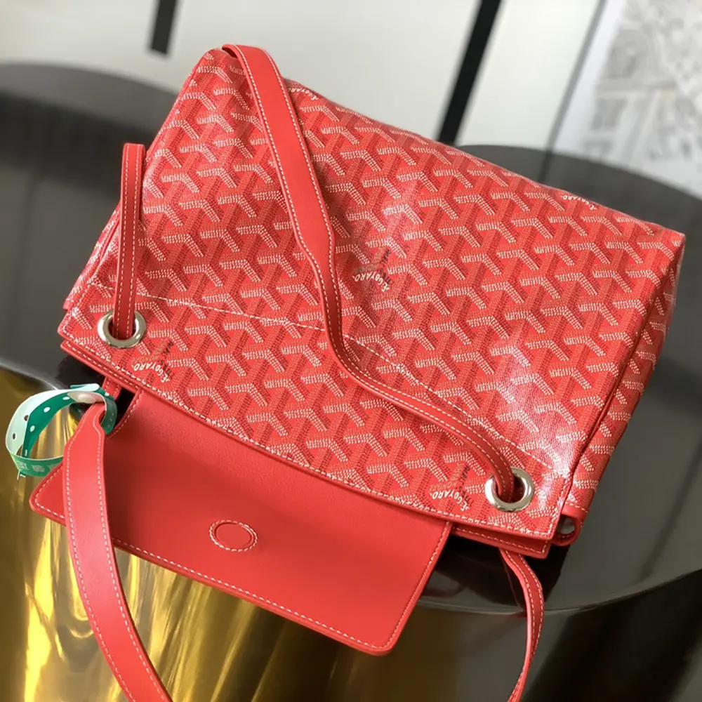 Goyard Unisex Rouette Souple Bag-Red - image 4