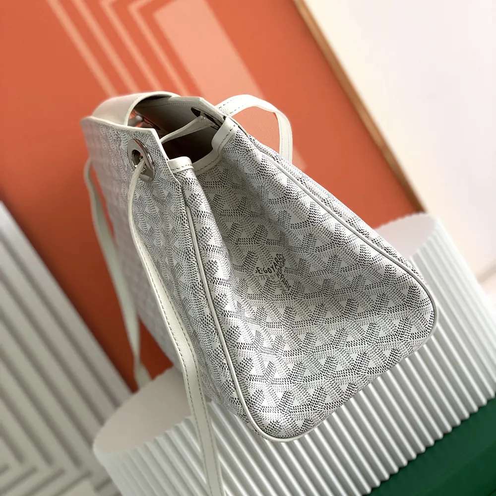 Goyard Unisex Rouette Souple Bag-White - image 4