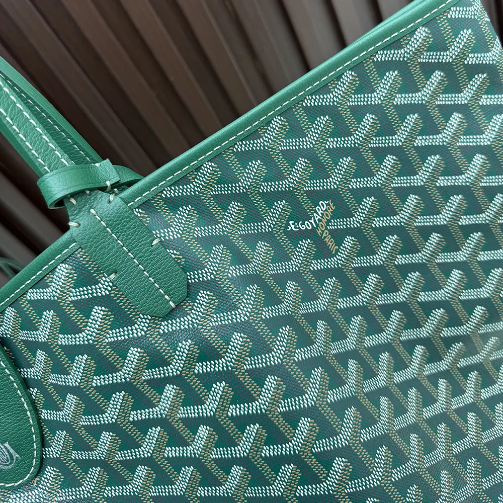 Goyard Unisex Saint Louis Gm Bag-Green - image 5