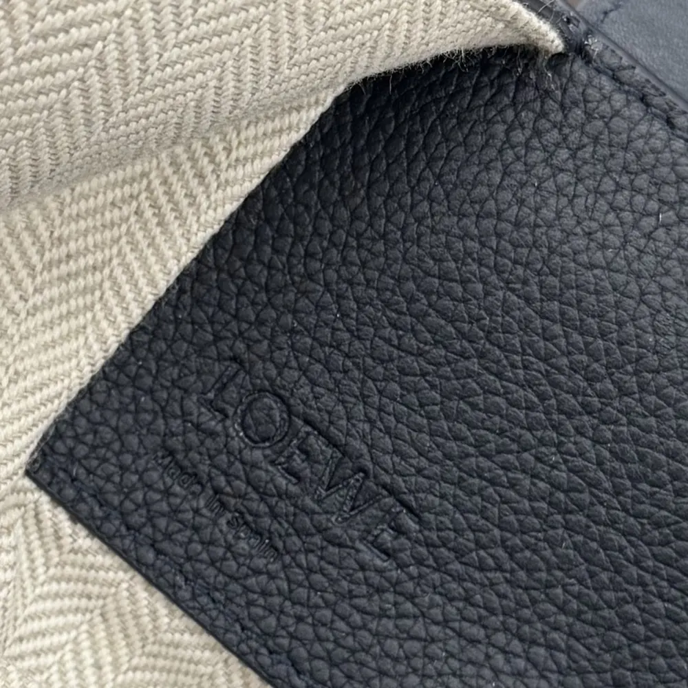 Loewe Unisex Compact Hammock Bag in Soft Grained Calfskin-Deep Navy - image 9