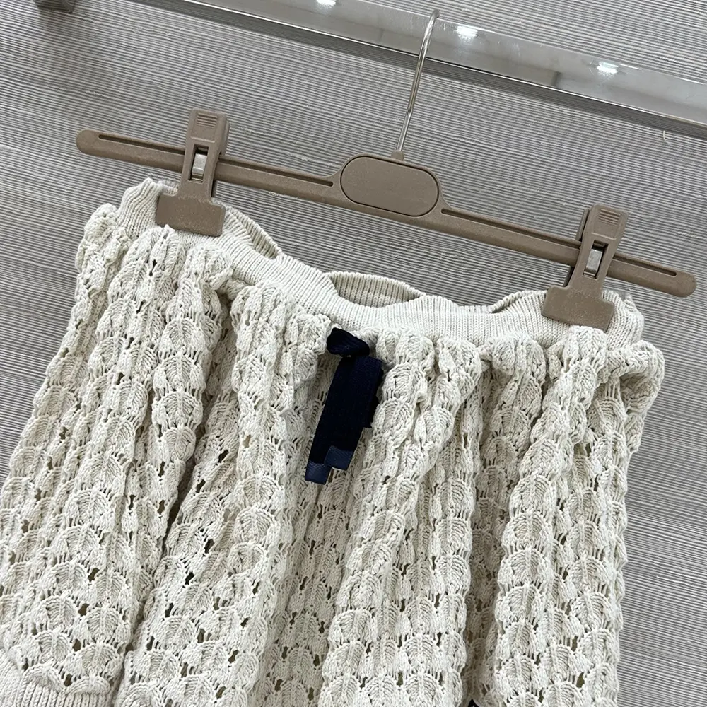 Miu Miu Women Cotton Miniskirt-White - image 6