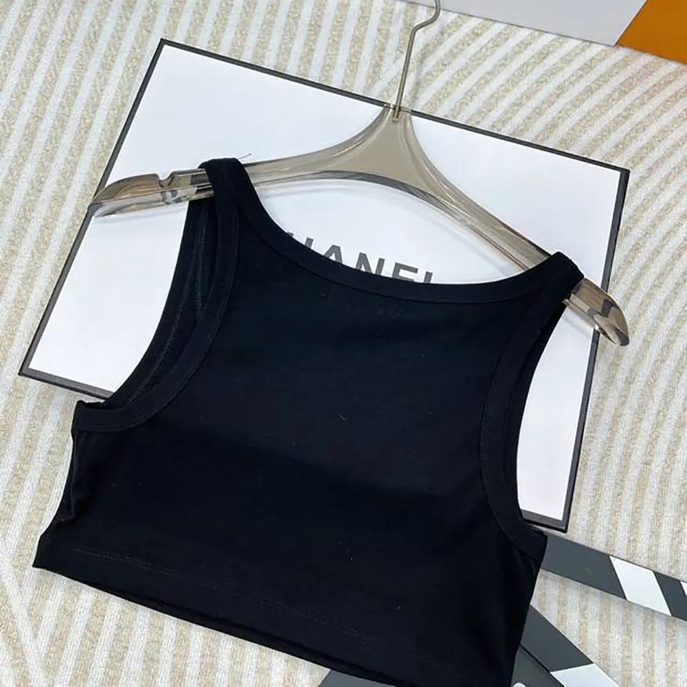 Prada Women Jersey Cropped Top-Black - image 5