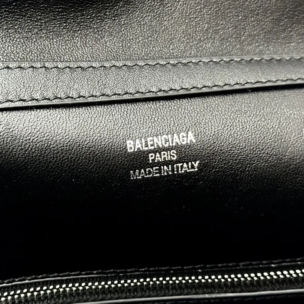 Balenciaga Women Rodeo Handbag Large In Black Smooth Calfskin Aged-Silver Hardware - image 6