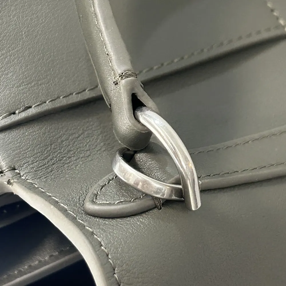 Balenciaga Women Rodeo Handbag Mini In Khaki Smooth Calfskin Aged-Silver Hardware - image 6