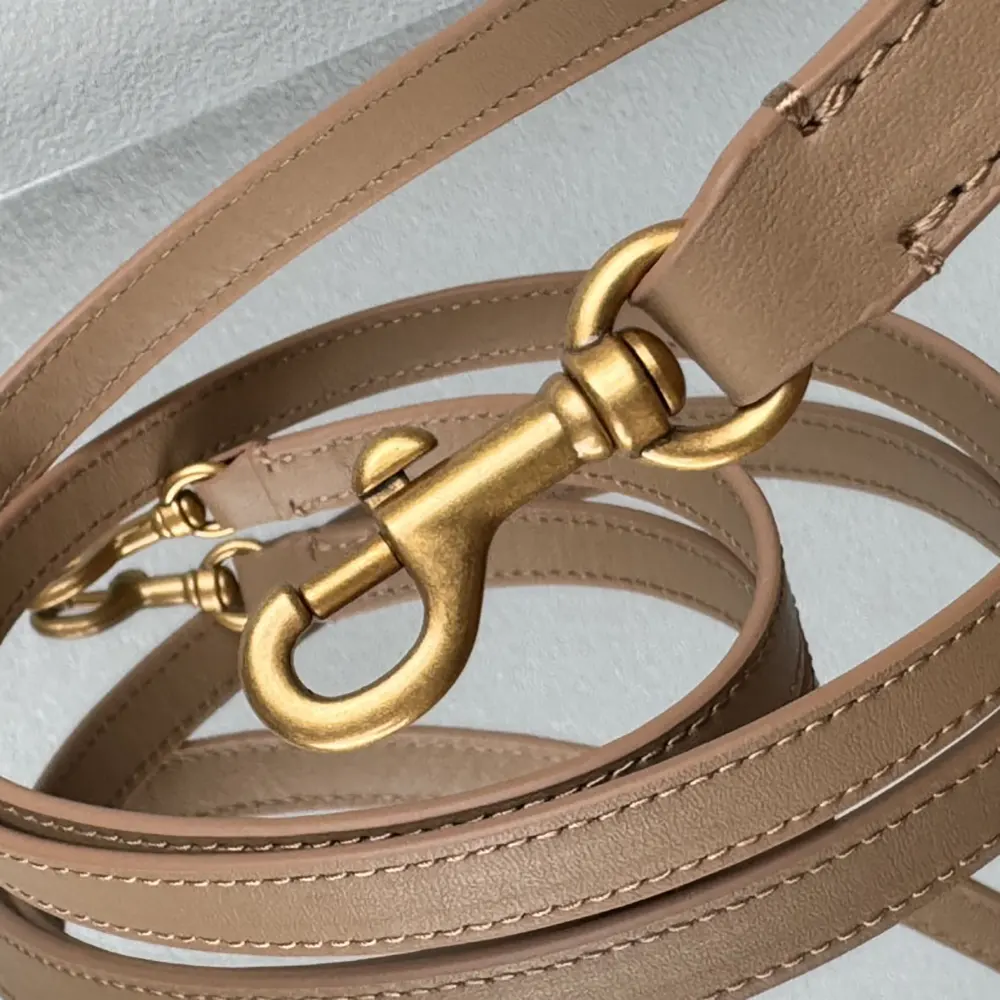Balenciaga Women Rodeo Handbag Small In latte Smooth Calfskin Aged-gold Hardware - image 10