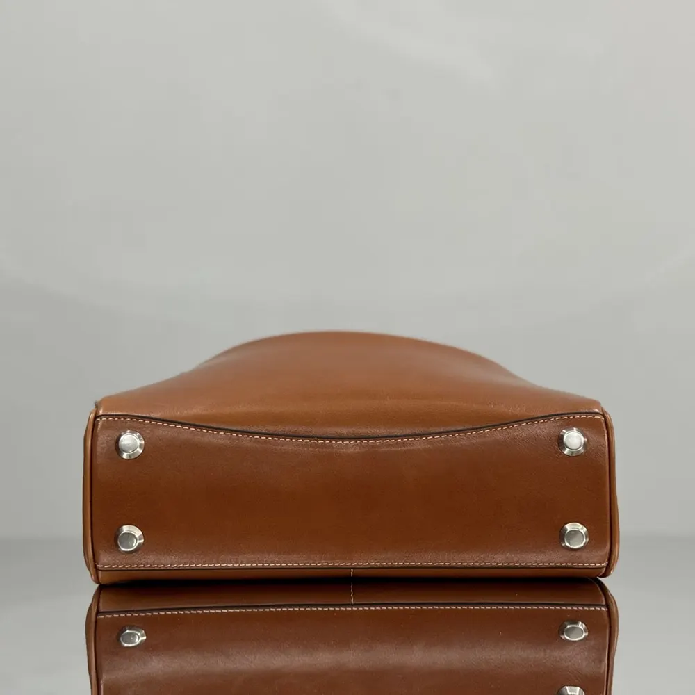 Balenciaga Women Rodeo Handbag Small in Tan Cowboy Vegetable Tanned Lambskin Aged-silver Hardware - image 5