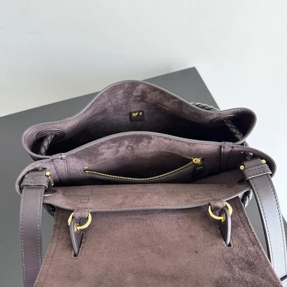 Bottega Veneta Women Small Ciao Ciao-Chocolate - image 7
