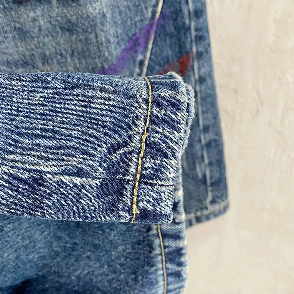 Balenciaga Men Folded Shorts in Dirty Vintage Blue - image 9