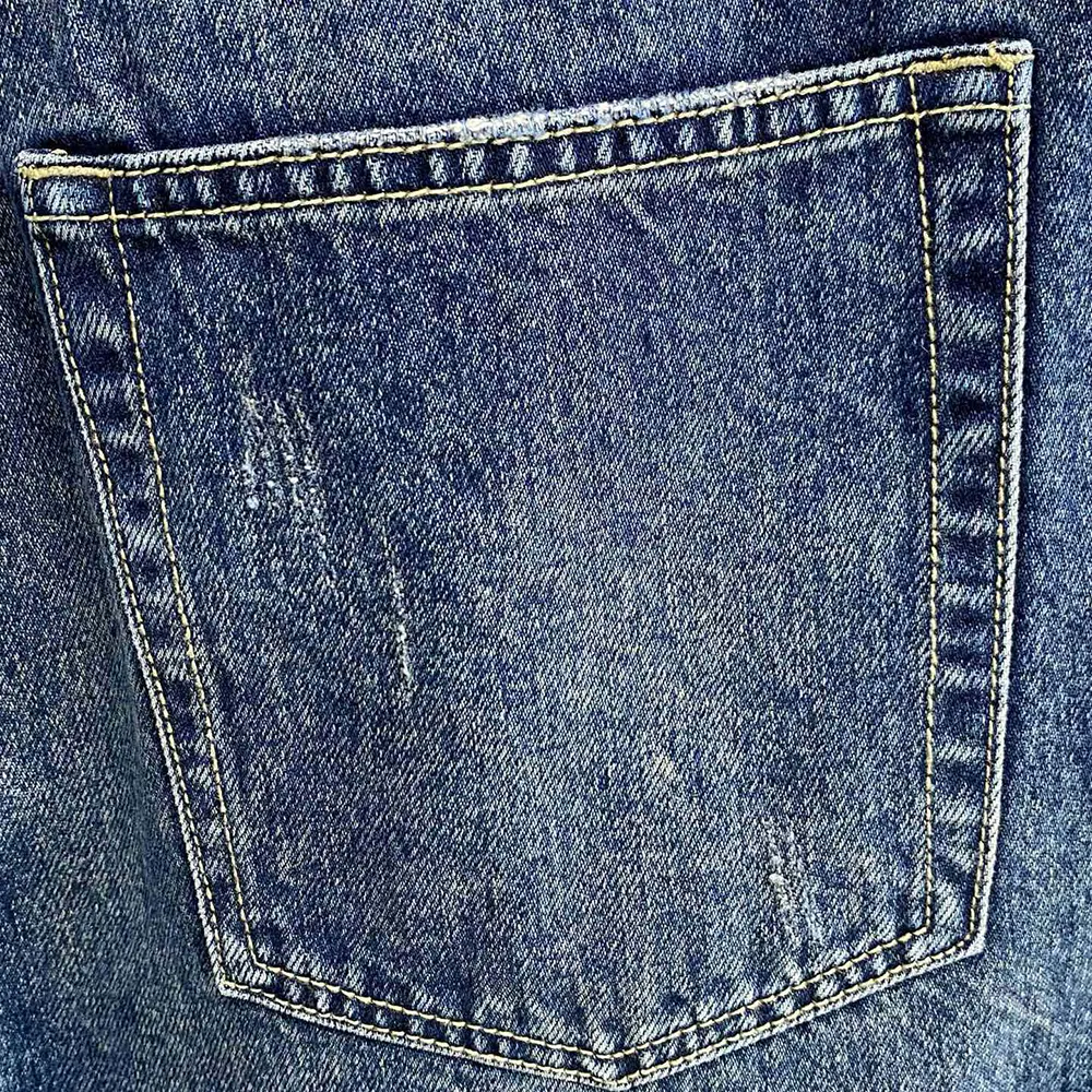Balenciaga Men Folded Shorts in Dirty Vintage Blue - image 8