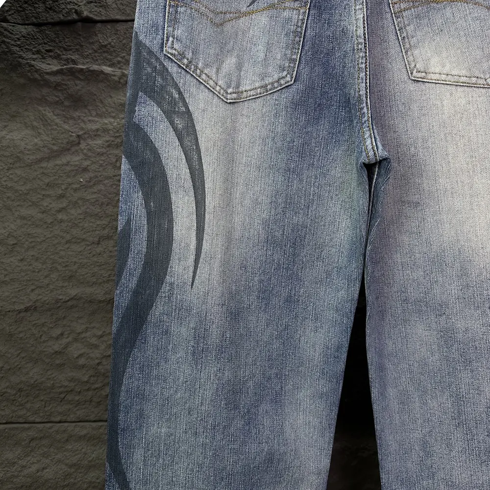 Balenciaga Women Wide Leg Baggy Pants in Blue - image 10