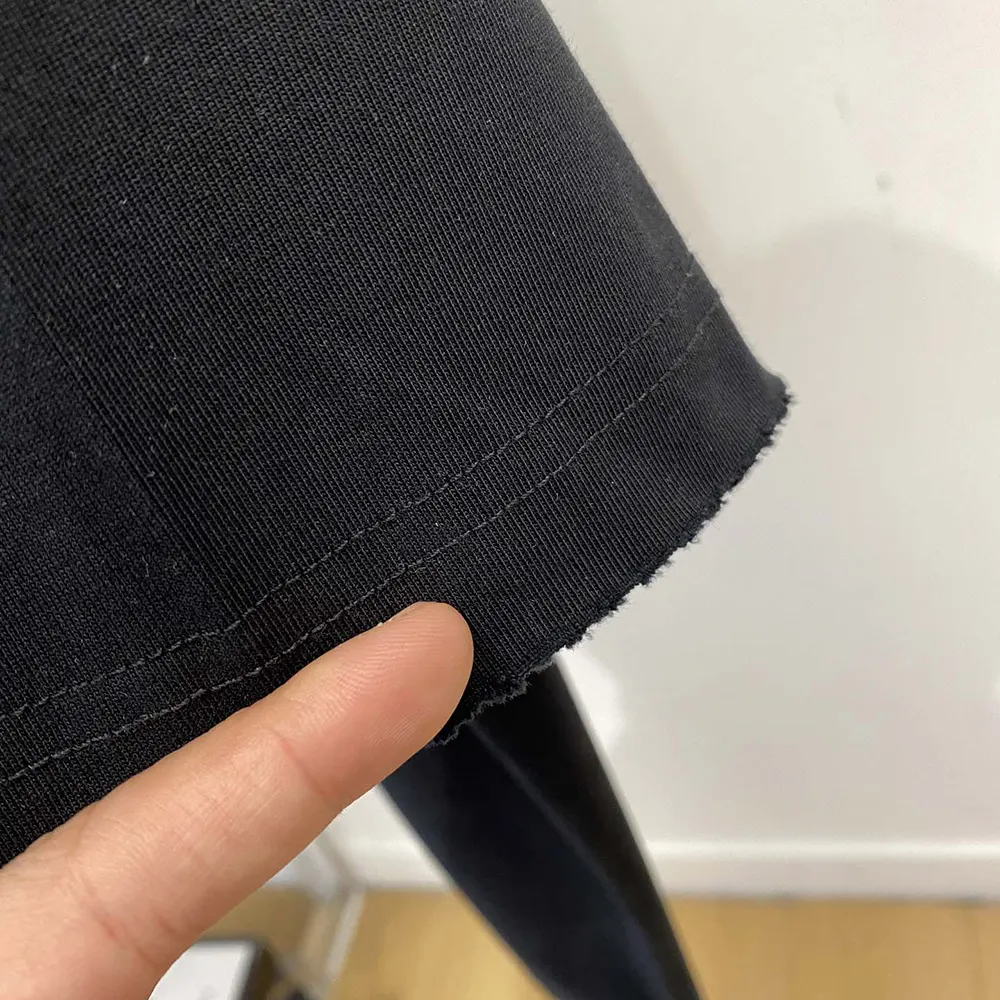 Balenciaga Men Back Medium Fit T-Shirt in Faded Black and Red Dry Jersey - image 7