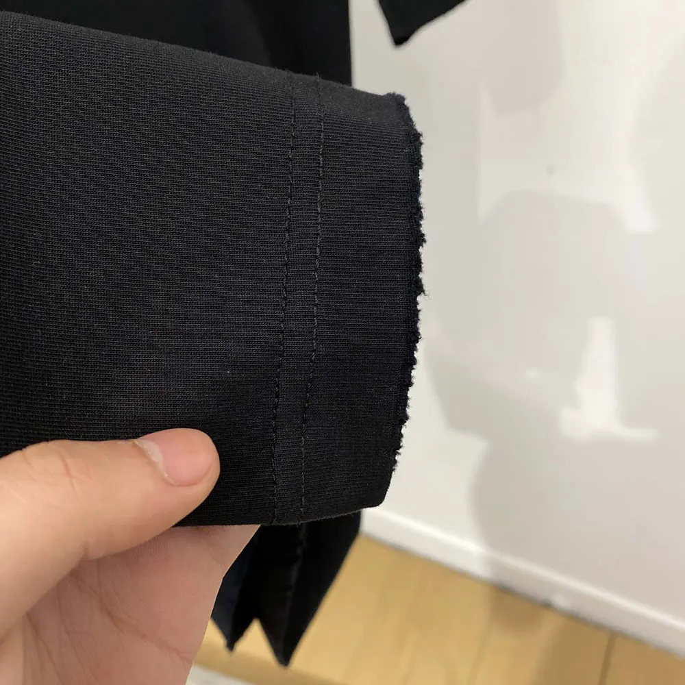 Balenciaga Men Back Medium Fit T-Shirt in Faded Black and Red Dry Jersey - image 6