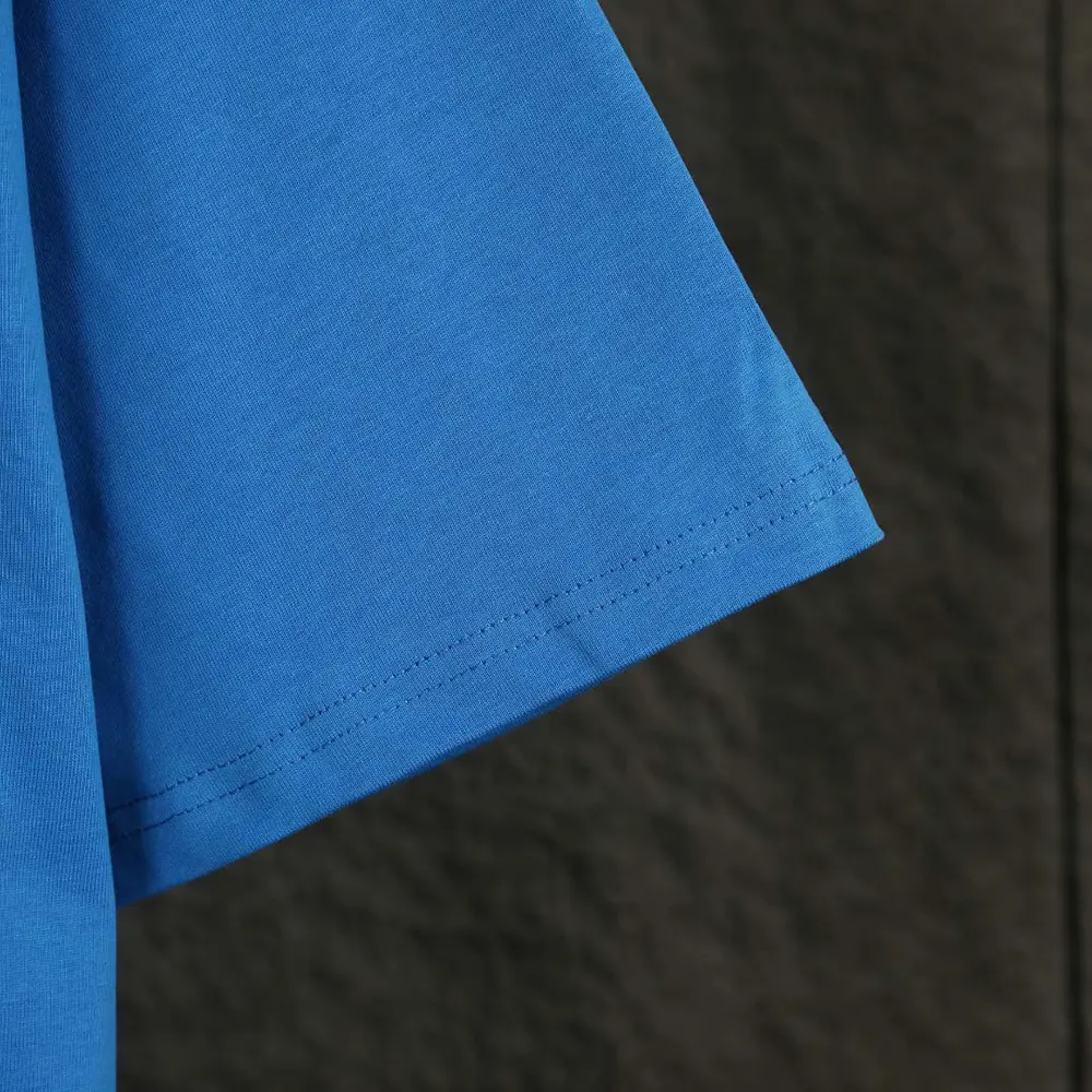 Balenciaga Men Basketball Series – Oversized T-Shirt In Washed Blue Vintage Jersey - image 9