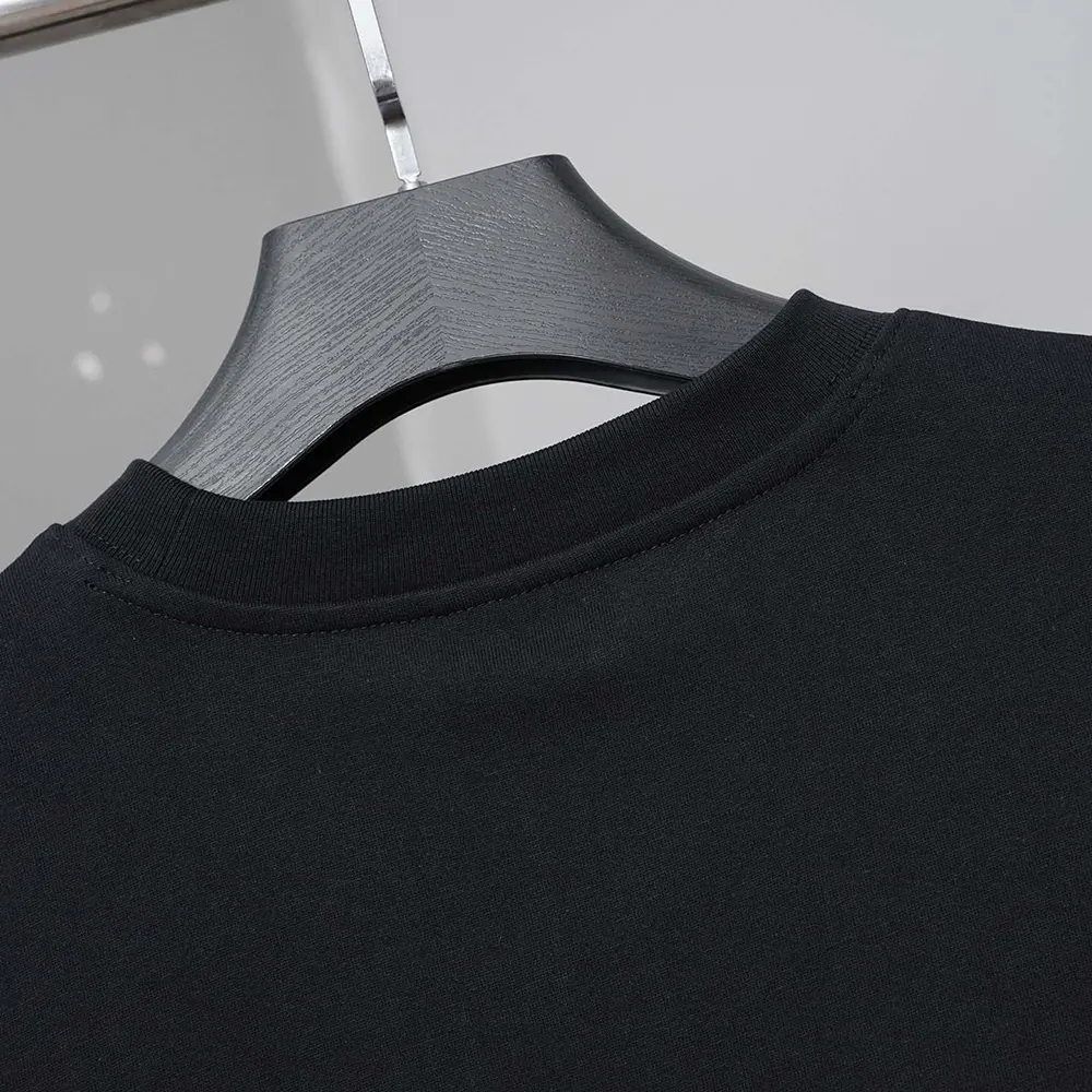 Balenciaga Women Sacré Coeur Oversized T-Shirt in Black Dry Jersey - image 13