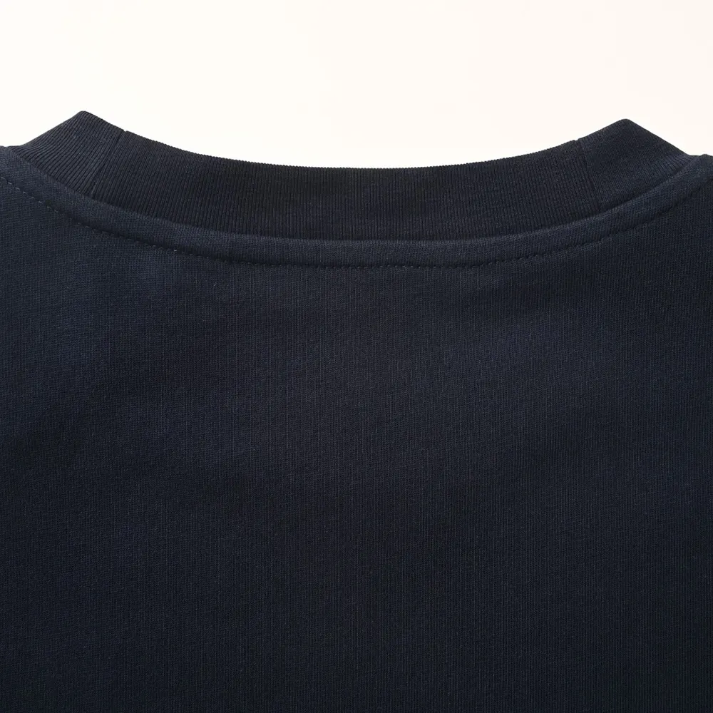 Burberry Women Check Flag Cotton T-shirt-Black - image 6